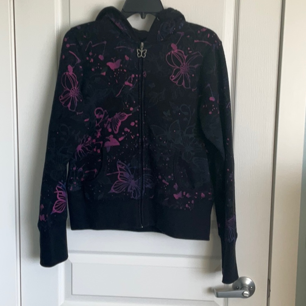 Zip-up Butterfly Hoodie